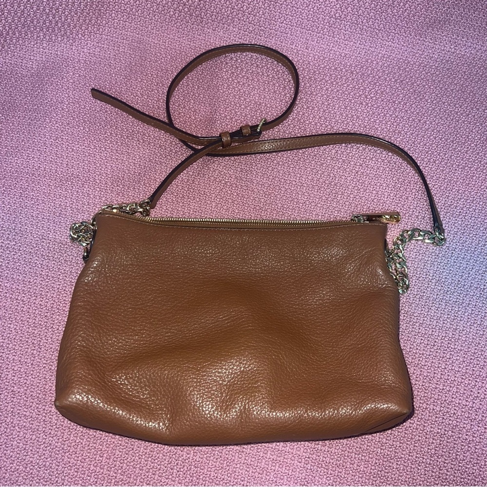 Michael kors CROSSBODY bag brown leather purse
